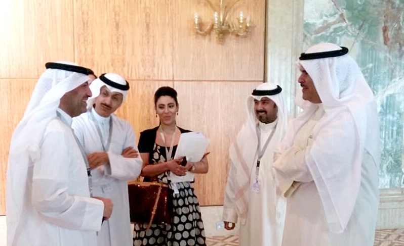 Information Minister and Minister of State for Youth Affairs Sheikh Salman Al-Sabah visits Kuwait III's Media Ctr