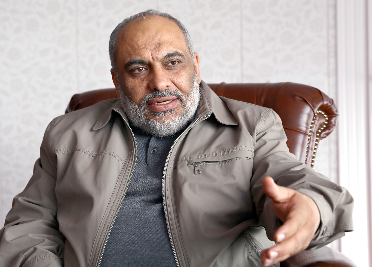 Head of Turkey's Foundation for Human Rights and Freedoms and Humanitarian Relief (IHH) Fehmi Bulent Yildirim