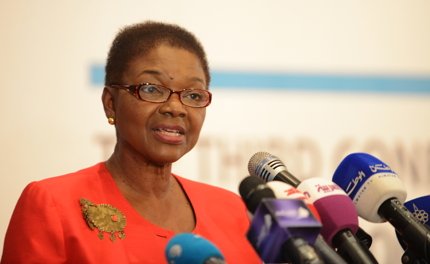 UN Under Secretary General for Humanitarian Affairs and Emergency Relief coordinator Valerie Amos