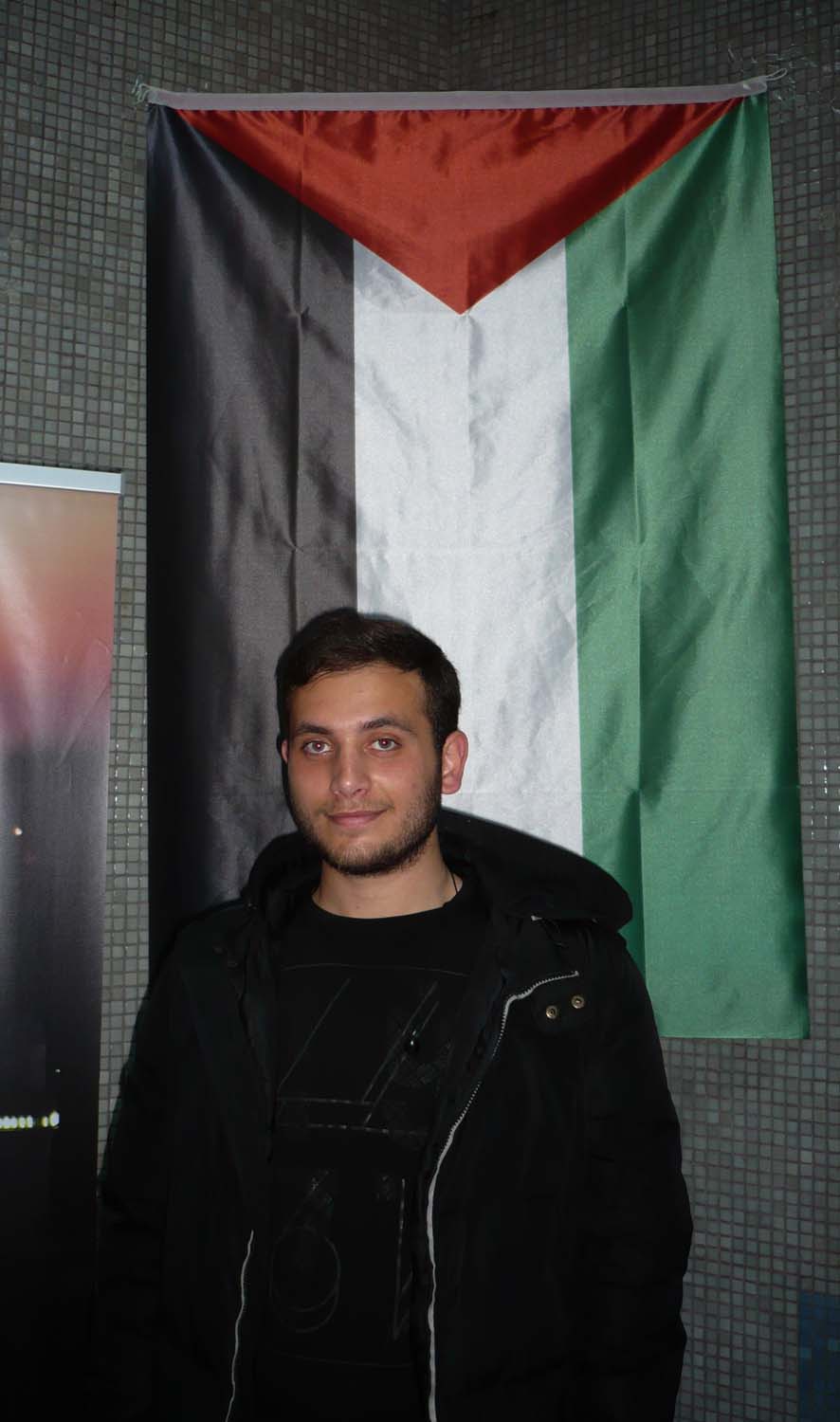 Hamza Hattab, curator of the venue "History of Al-Quds"