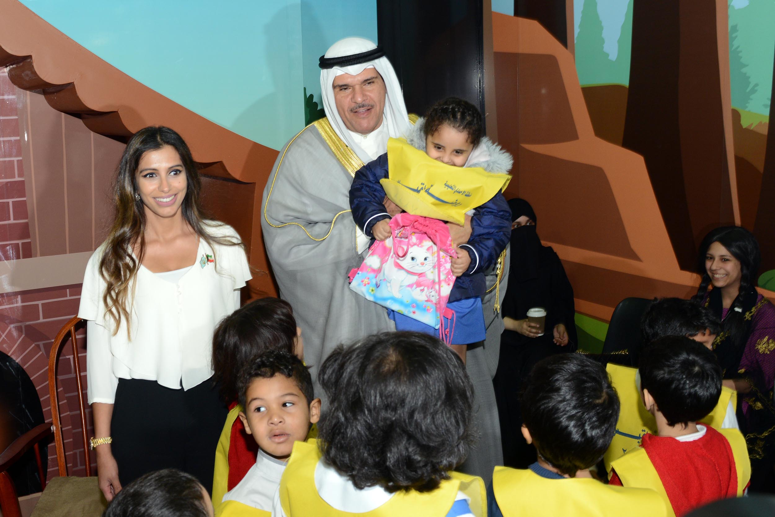 Information Minister Sheikh Salman Al-Humoud Al-Sabah in Kuwait's 41st International Book Fair