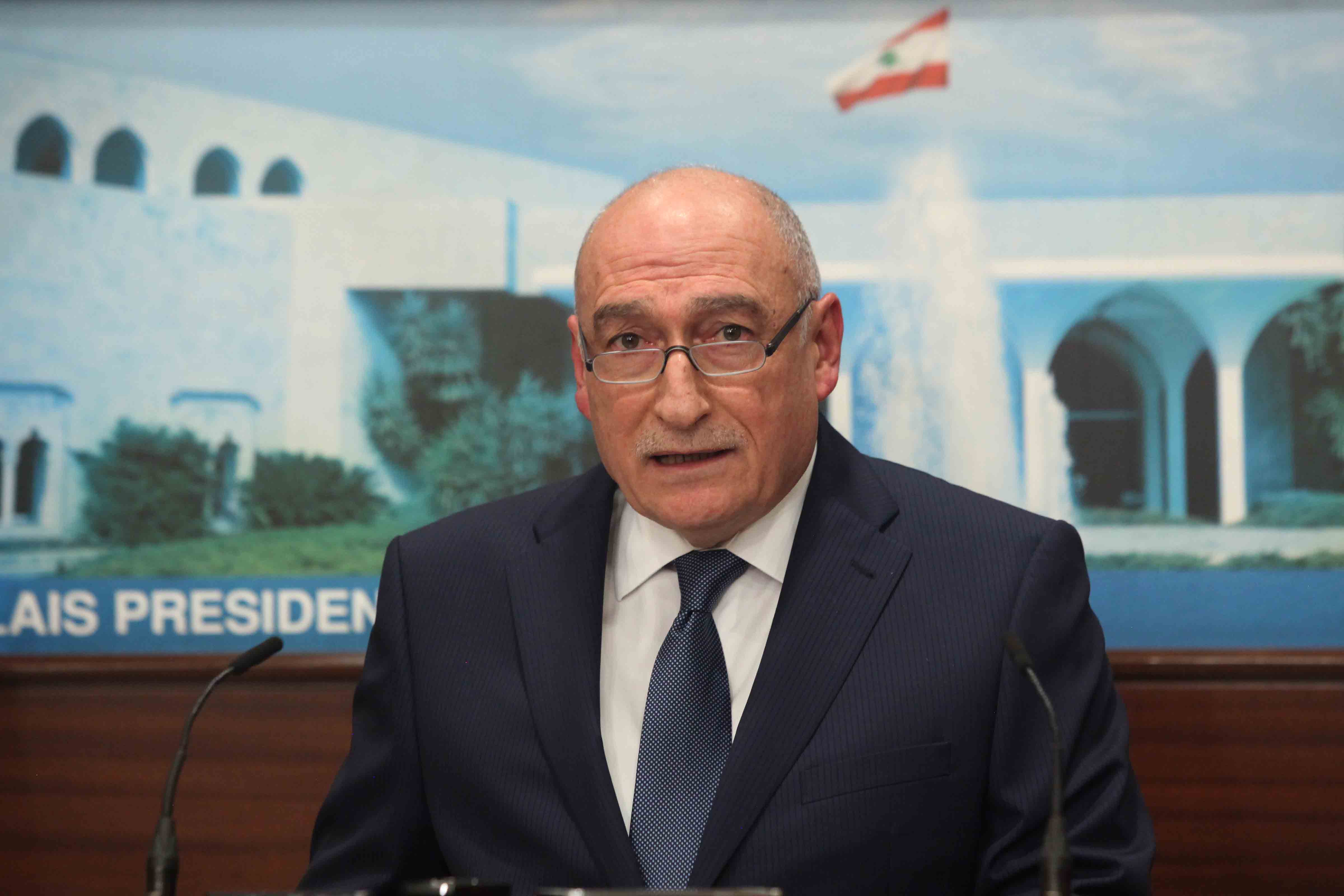 Lebanon's Council of Ministers Secretary General Fouad Fleifel