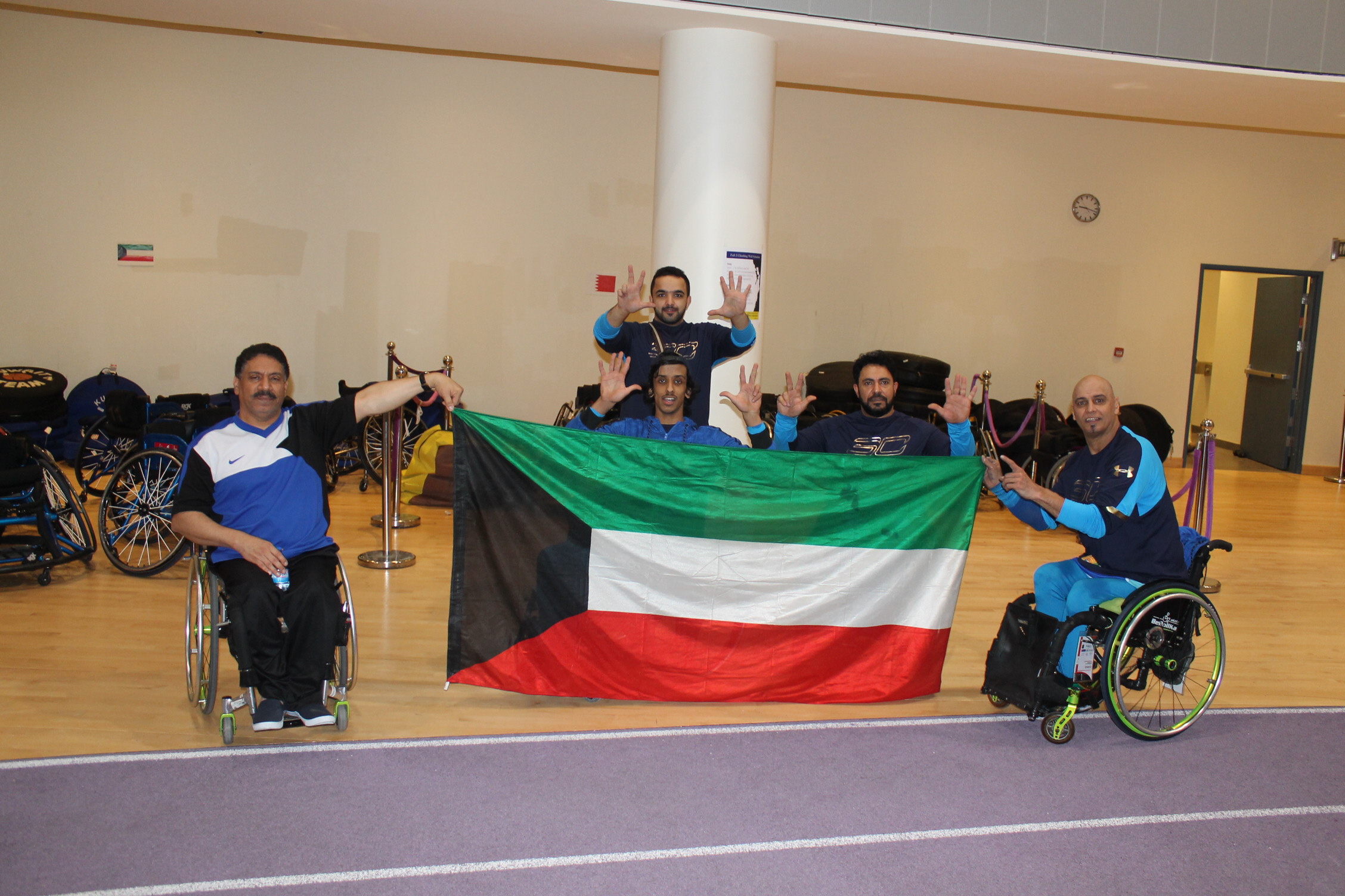 The Kuwaiti team win the 8th GCC Wheelchair Basketball Championship in a row after beating Saudi Arabia 62-56 in the final