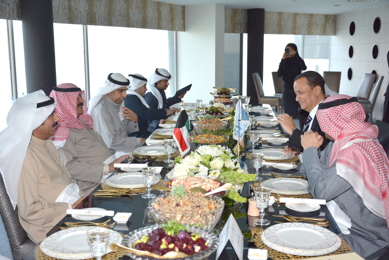 Asst. Foreign Minister Khaled Al-Jarallah holds a luncheon banquet in honor of UN Special Envoy for Yemen Ismail Ould Cheikh Ahmed