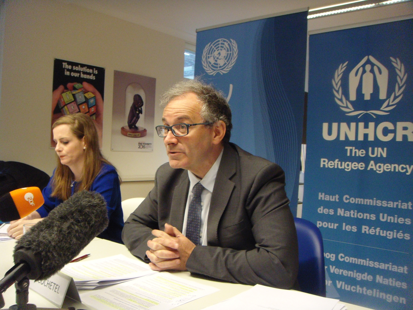 Vincent Cochetel, Director of the UN refugee agency, UNHCR, Bureau for Europe and UNHCR's Regional Refugee Coordinator for the refugee crisis in Europe