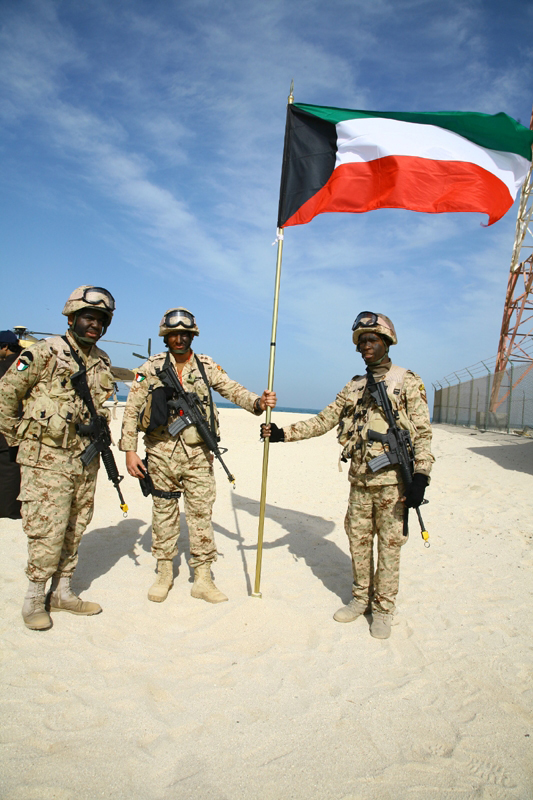 جزيرة (قاروه) أول أرض كويتية تحررت من الغزو