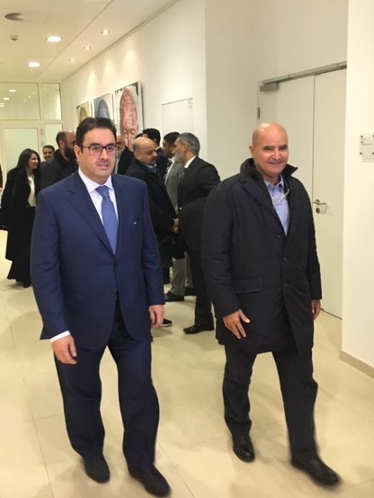 Kuwait Oil Minister Essam Al-Marzouq during his arrival in Vienna for the meetings