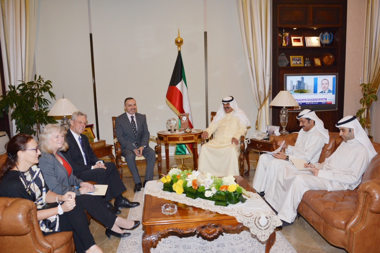 Kuwaiti Deputy FM meets several ambassadors