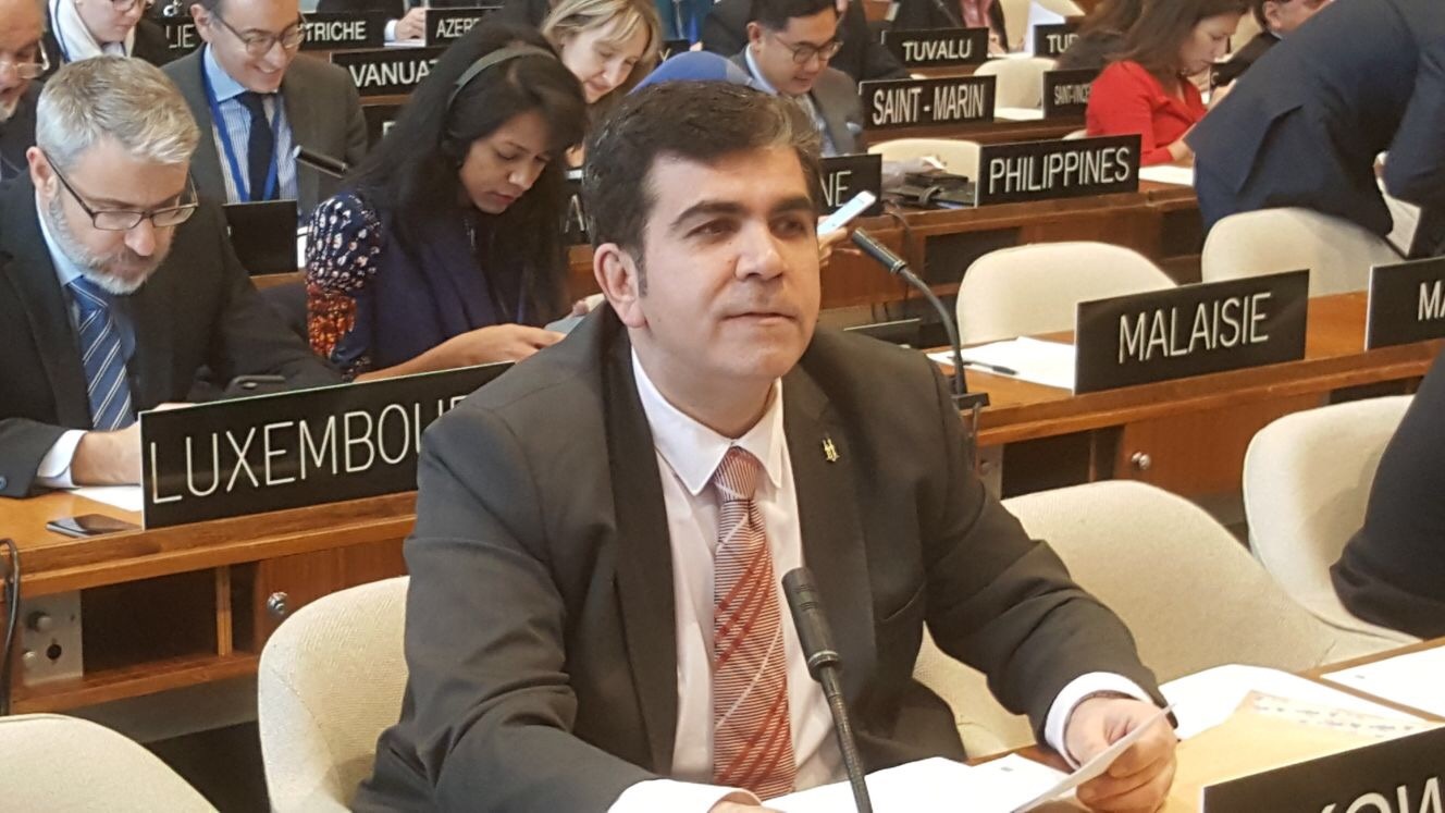 Kuwait's permanent envoy to UNESCO Ambassador Dr. Meshal Hayat