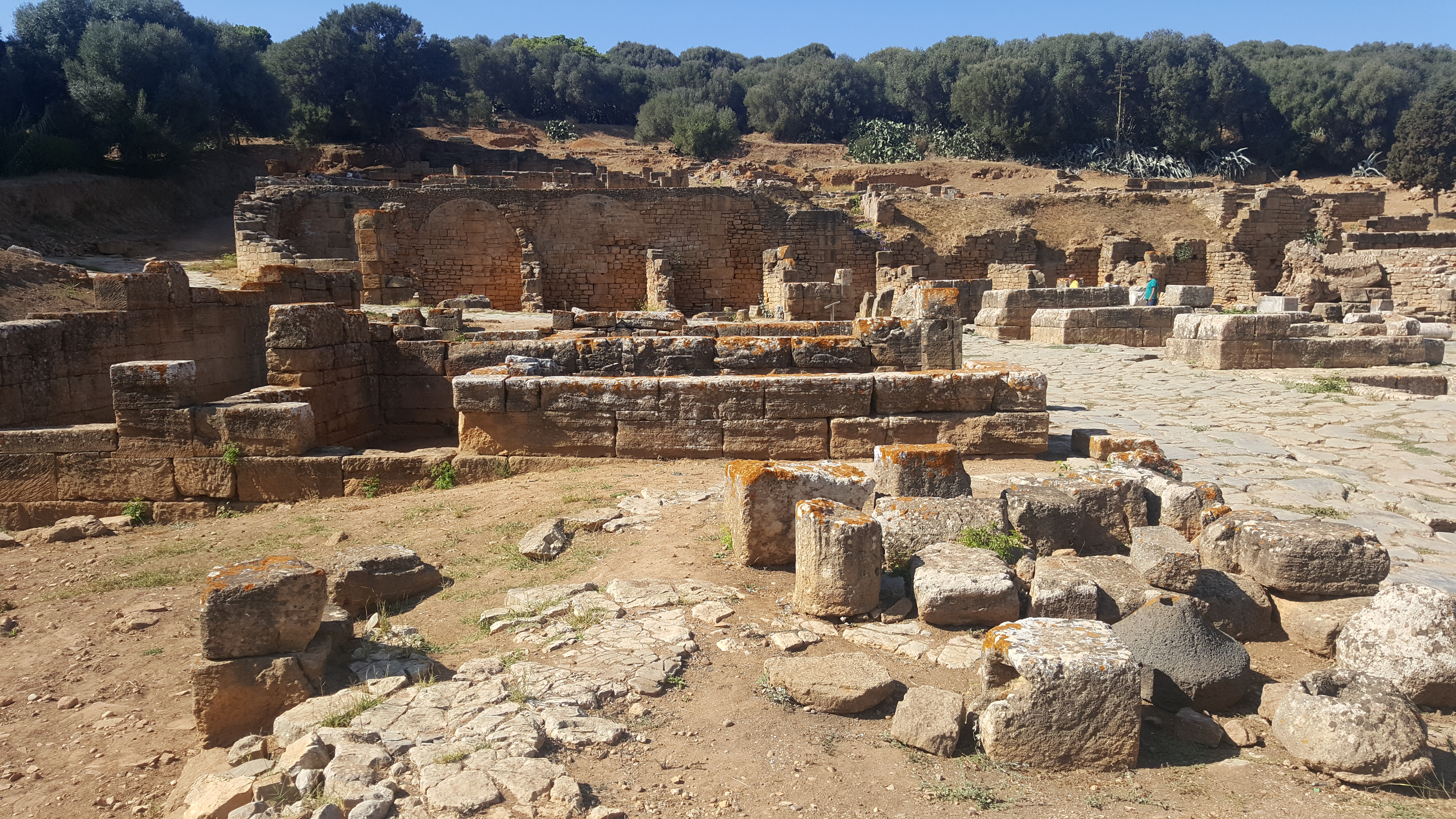 Chellah, is home for various structures which reflect the ancient history of the area