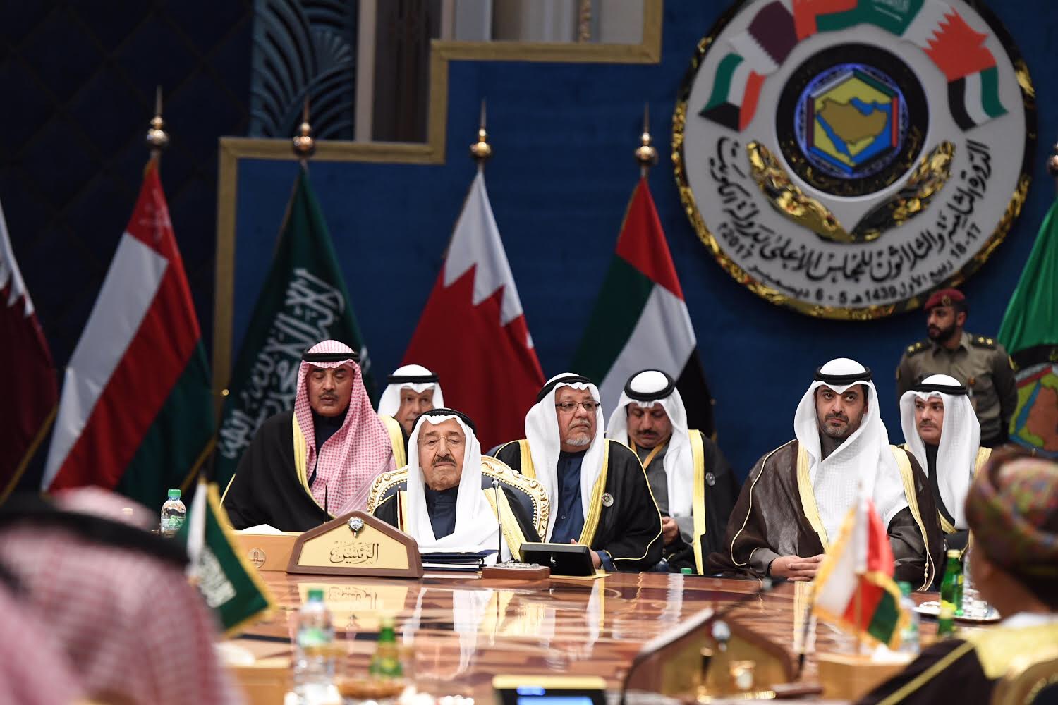 His Highness the Amir Sheikh Sabah Al-Ahmad Al-Jaber Al-Sabah speech at the inauguration of the 38th Gulf Summit in Kuwait 