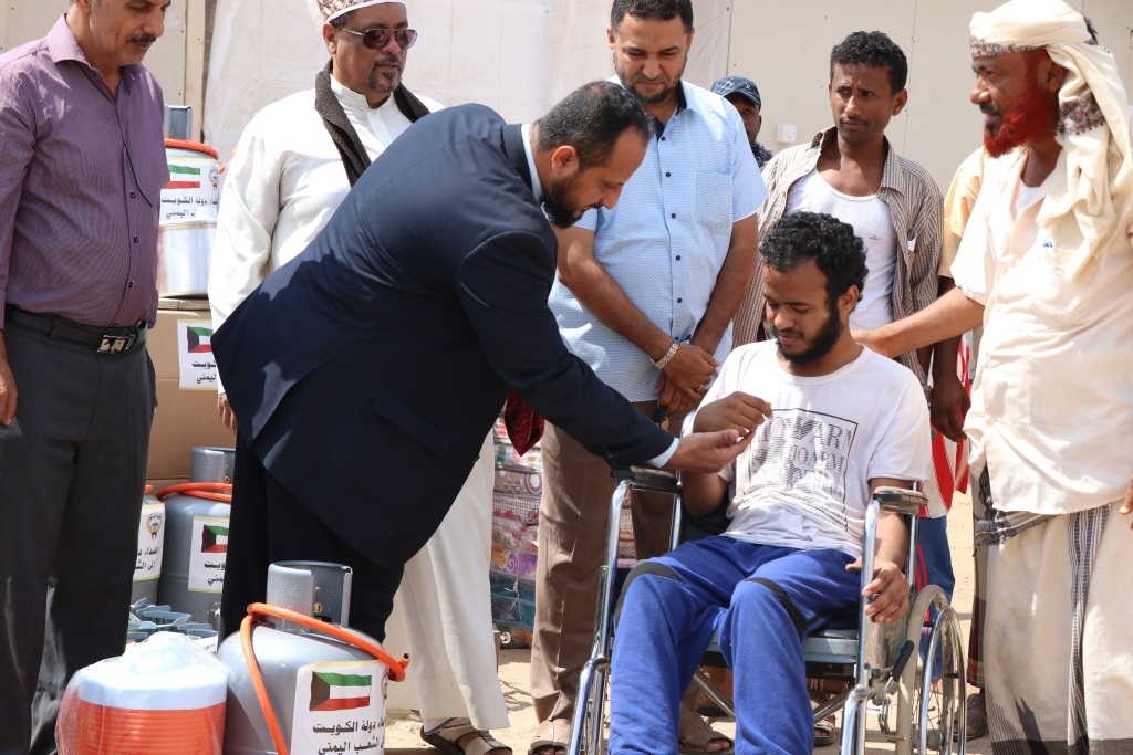 Kuwaiti campaign offers shelter aid to displaced Yemenis
