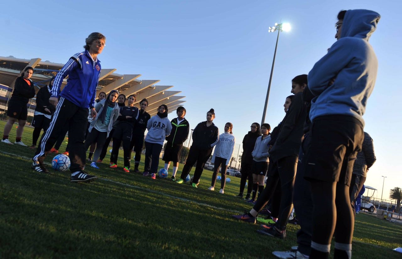 The Kuwaiti women football team