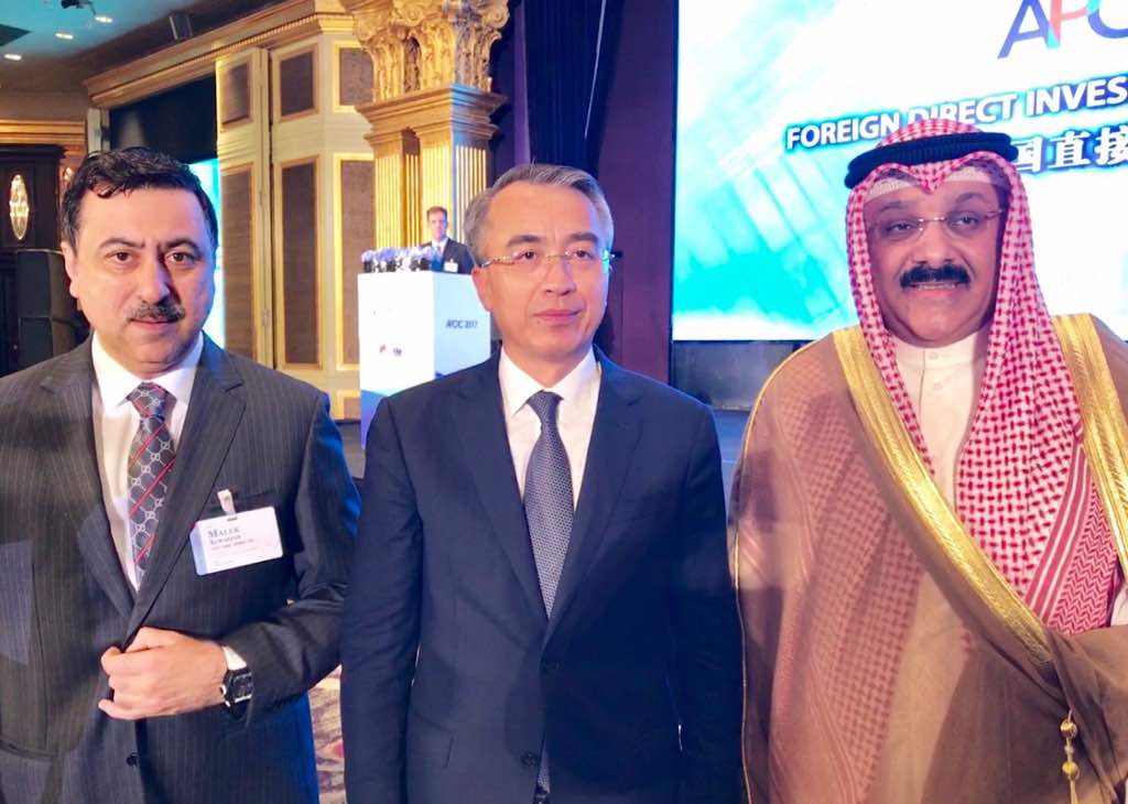 Kuwait Ambassador to China Samih Jawhar Hayat during the Asia Pacific Business Summit