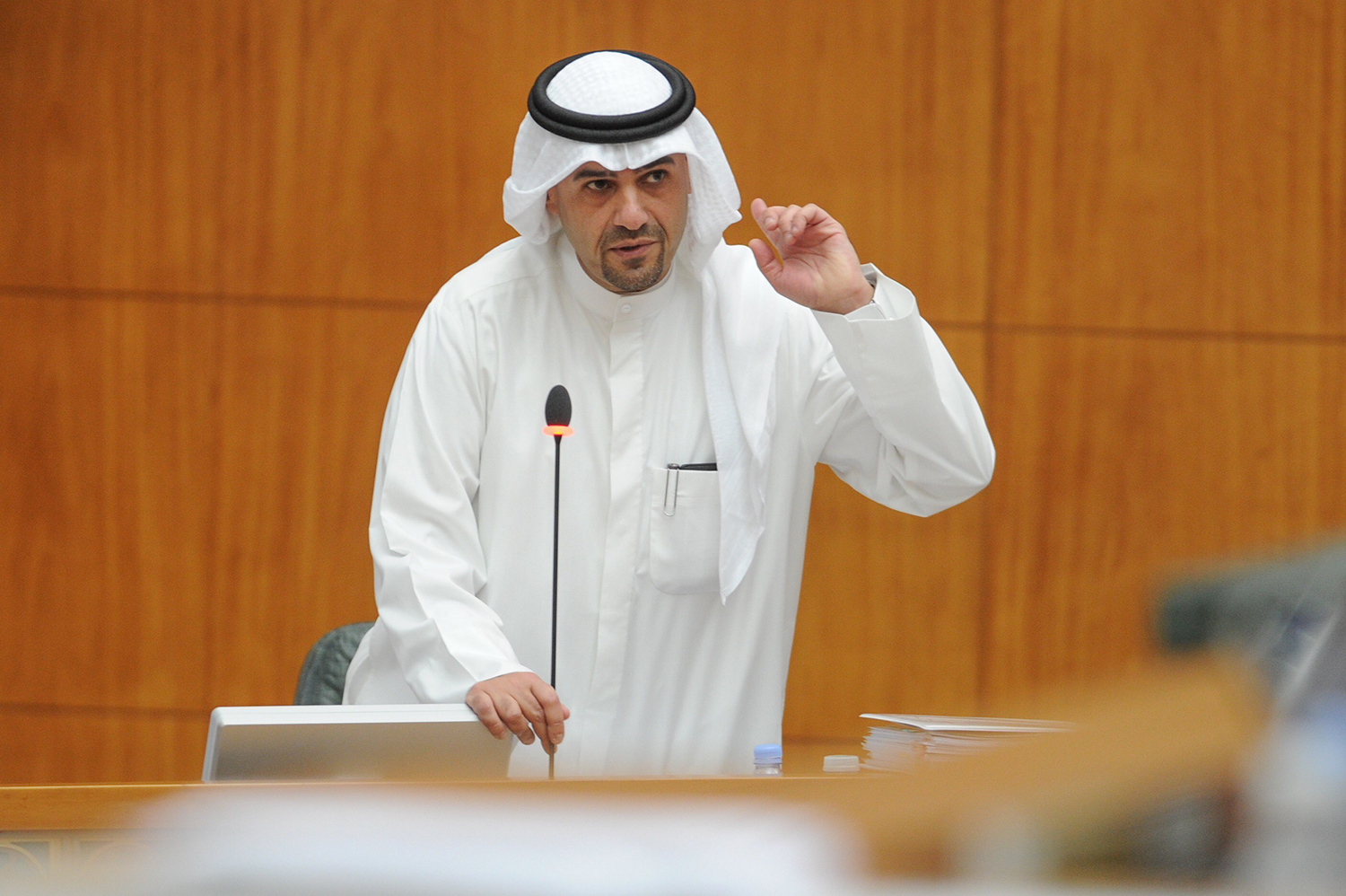 Deputy Prime Minister and Minister of Finance Anas Al-Saleh