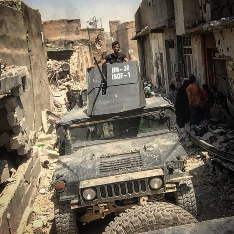 Iraqi forces kill eight IS militants in Mosul