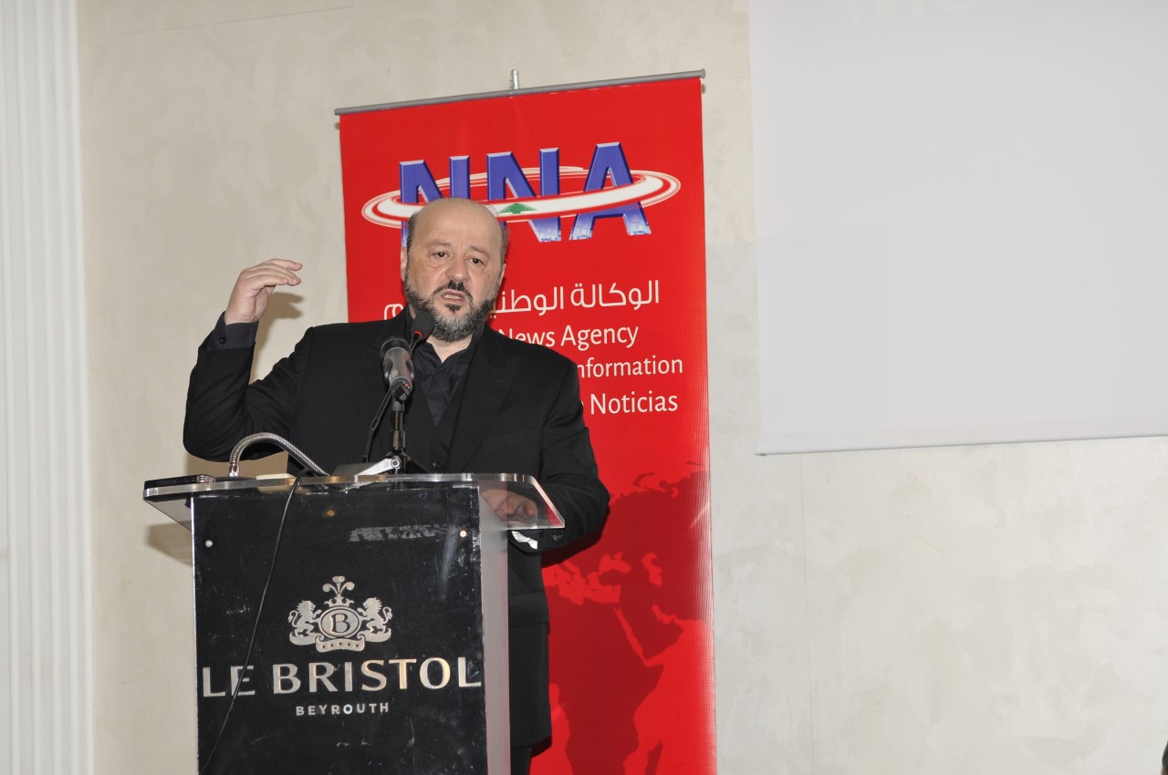 Lebanese Information Minister Melhem Riachy