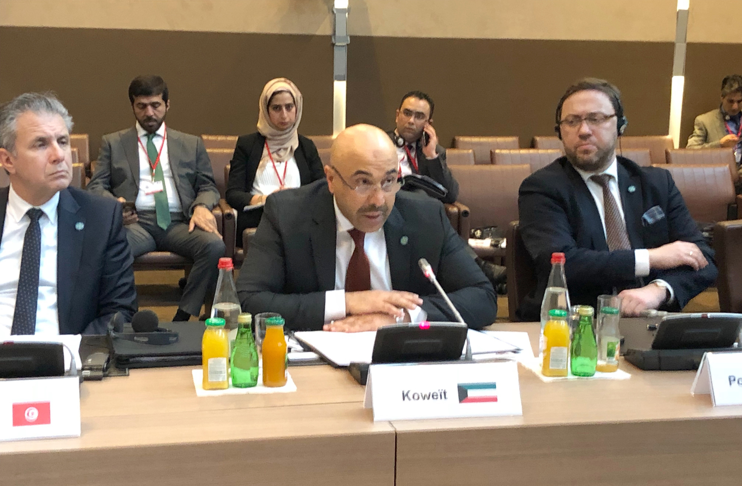 Kuwait's Ambassador in Paris Sami Al-Sulaiman