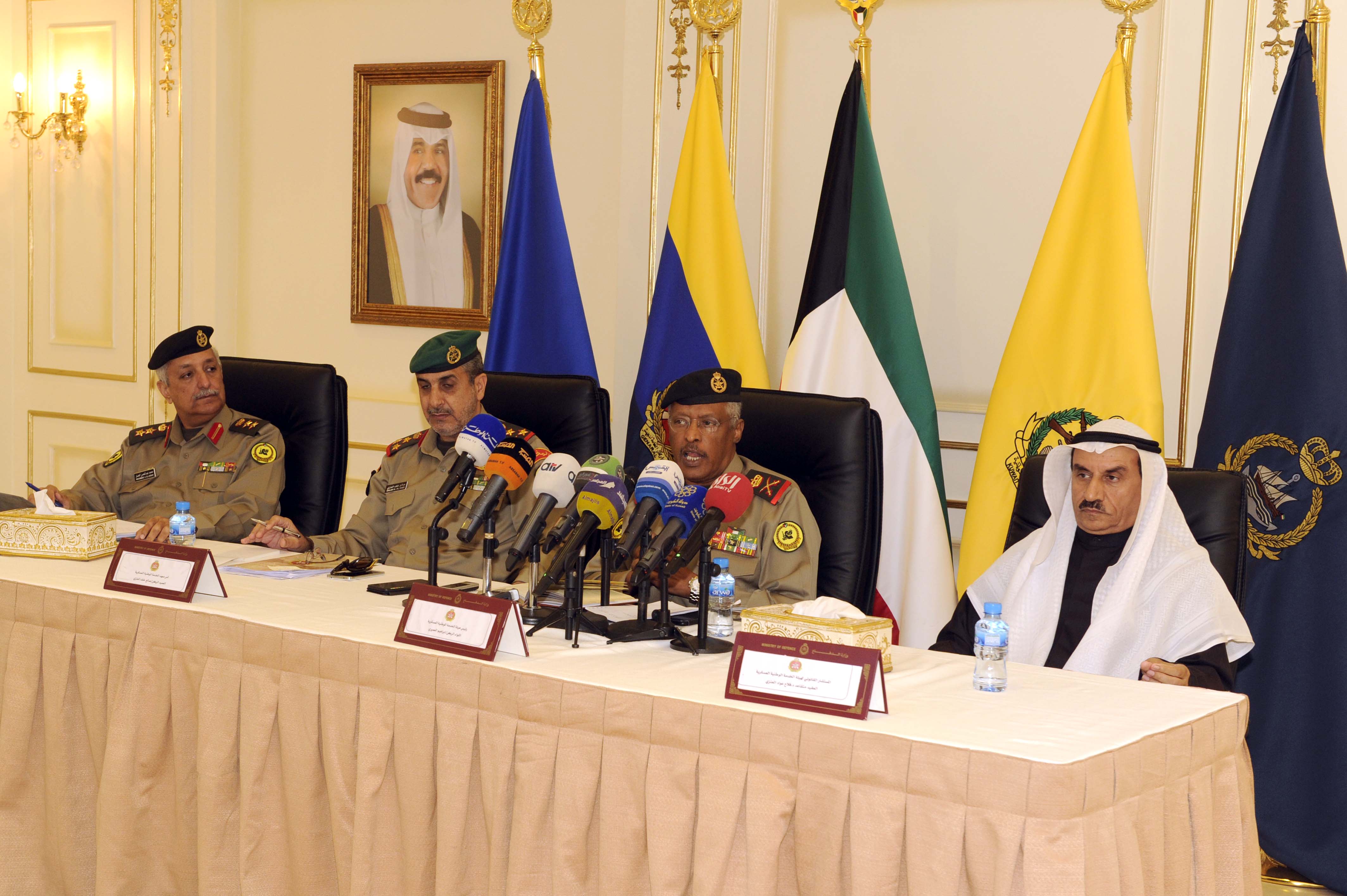 جانب من المؤتمر الصحفي