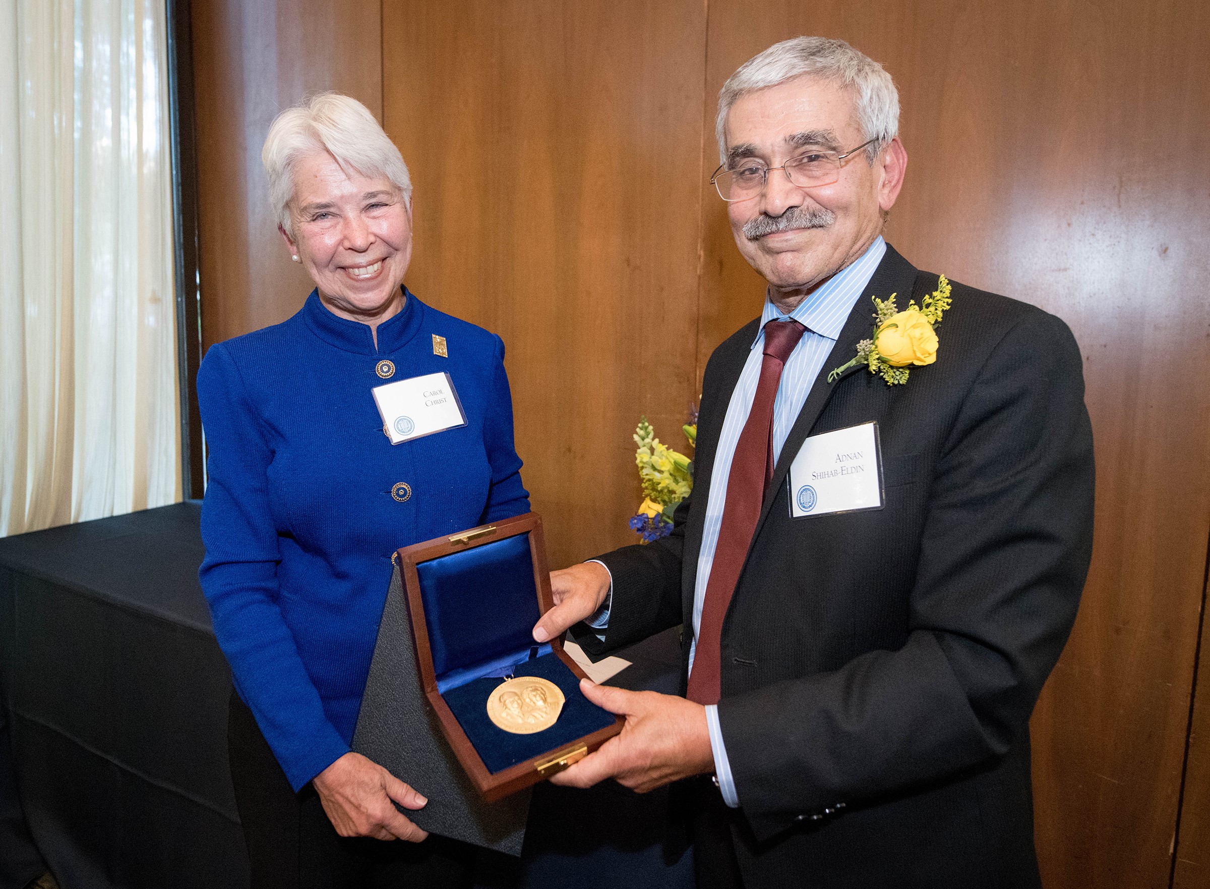 Director General of the Kuwait Foundation for the Advancement of Sciences (KFAS), Dr. Adnan Shihab-Eldin was awarded the 2017 Elise and Walter A. Haas International Award