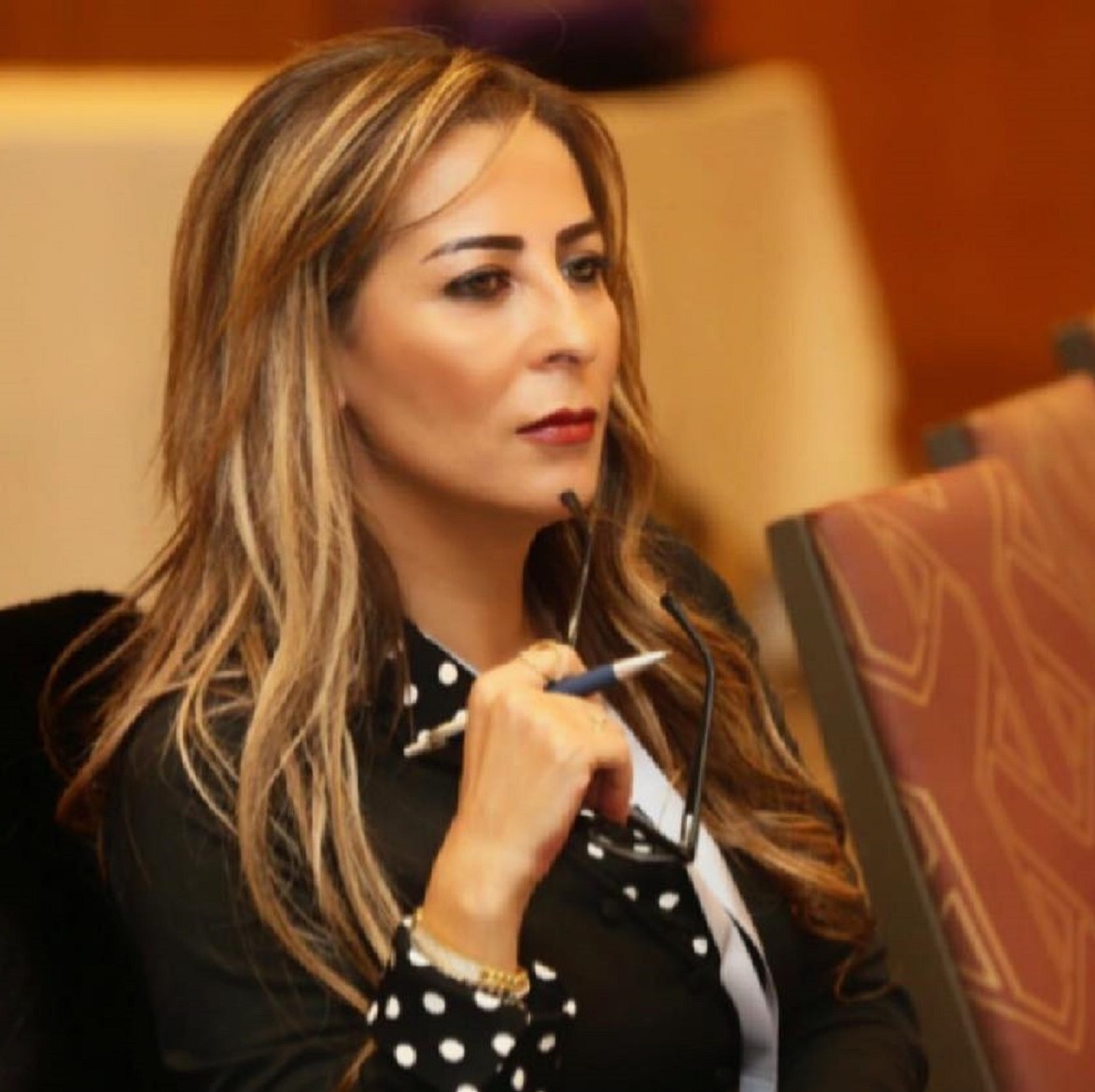 وزيرة الدولة لشؤون الاعلام المتحدثة باسم الحكومة الاردنية جمانة غنيمات