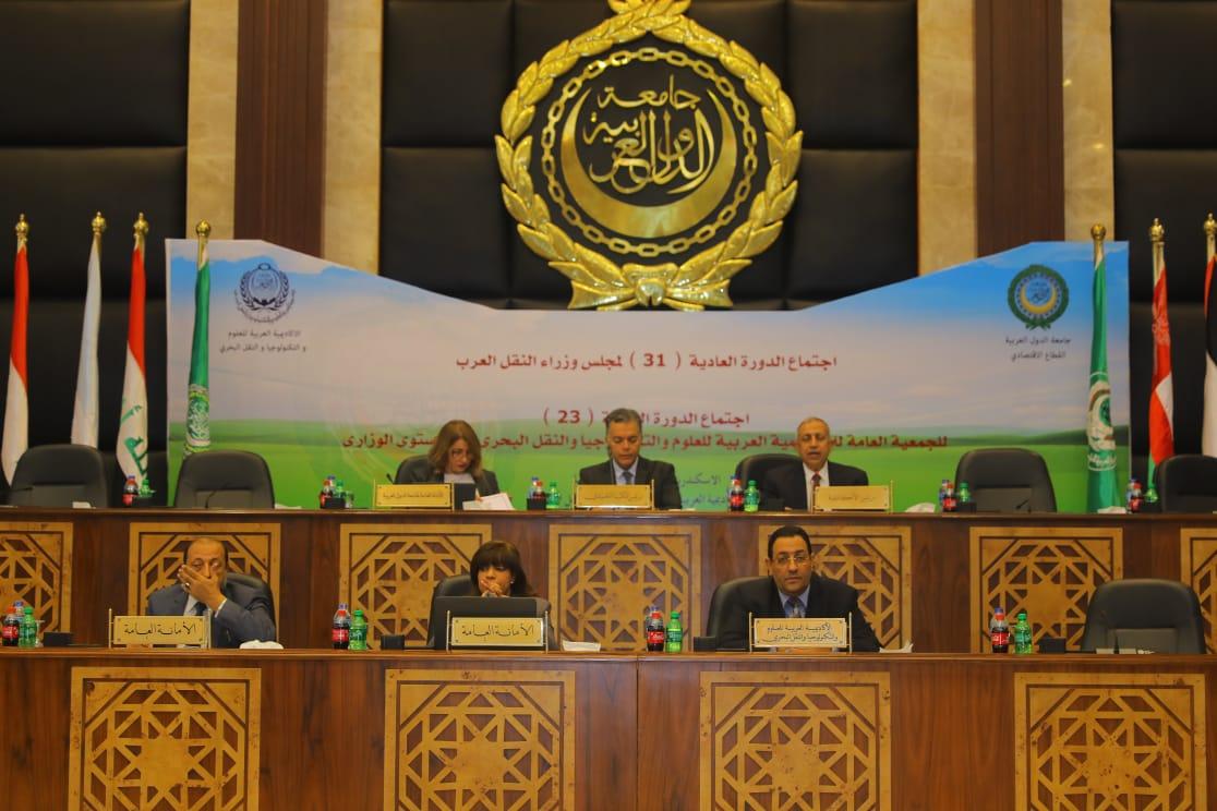 الجلسة الافتتاحية للدورة (61) للمكتب التنفيذي لمجلس وزراء النقل العرب