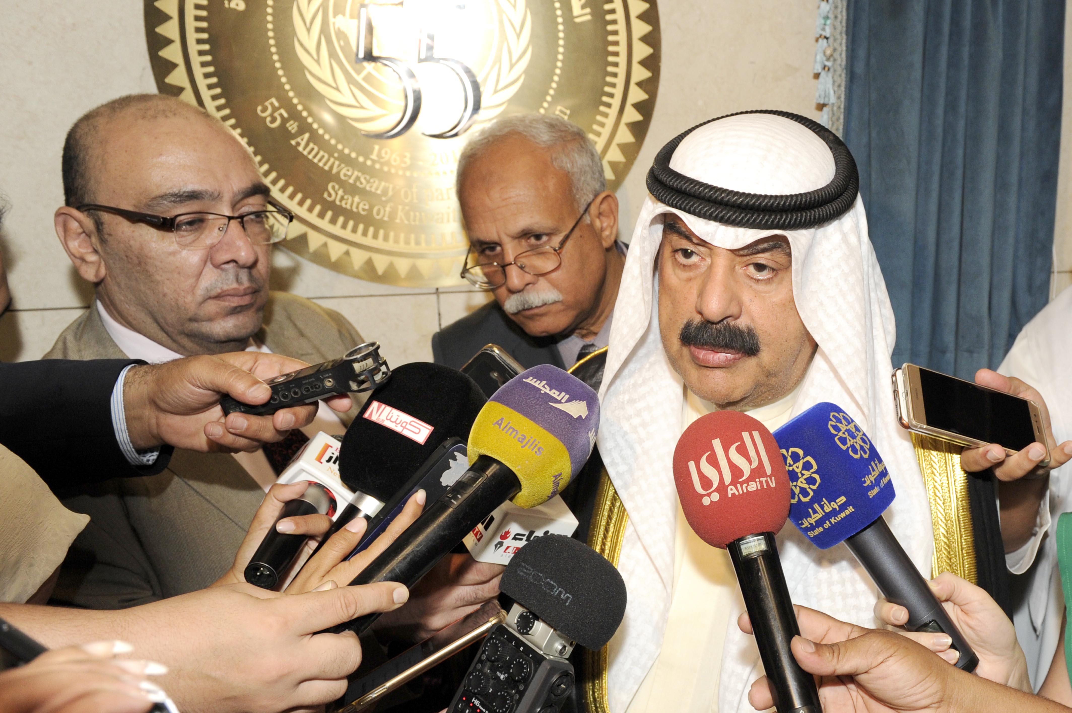 Kuwait's Deputy Foreign Minister Khaled Al-Jarallah