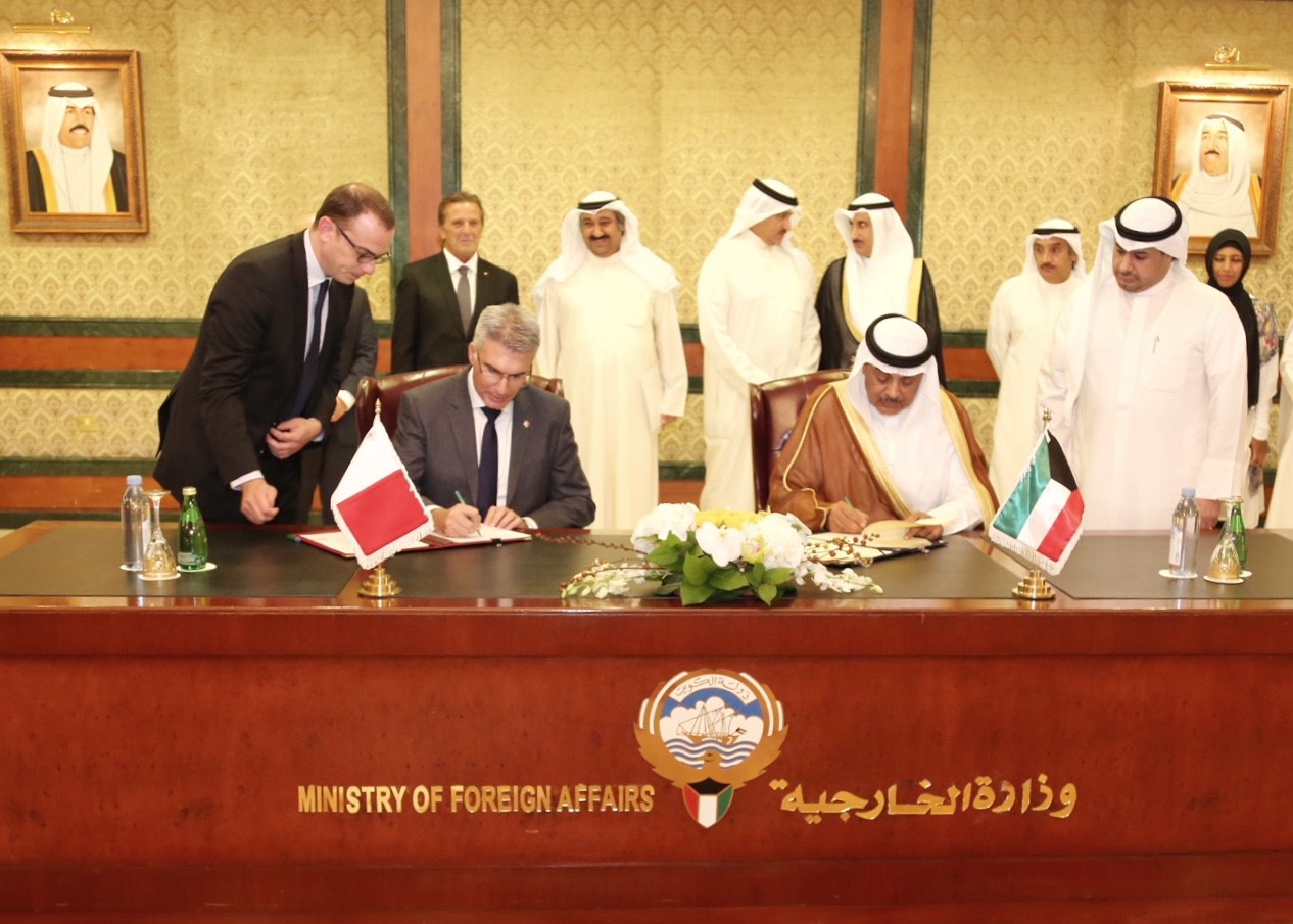 التوقيع على اتفاقية مذكرة تفاهم بين دولة الكويت وجمهورية مالطا في مجال التعليم العالي والبحث العلمي
