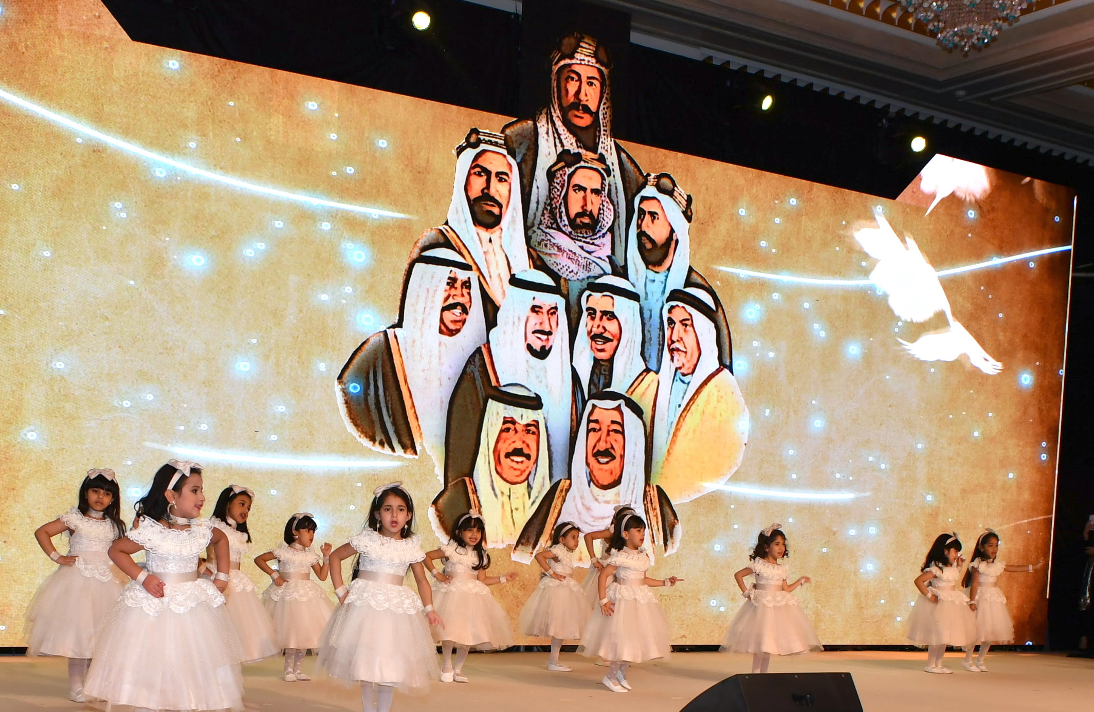 جانب من فعاليات حفل تكريم أبناء الشهداء الفائقين للعام الدراسي 2017/2018