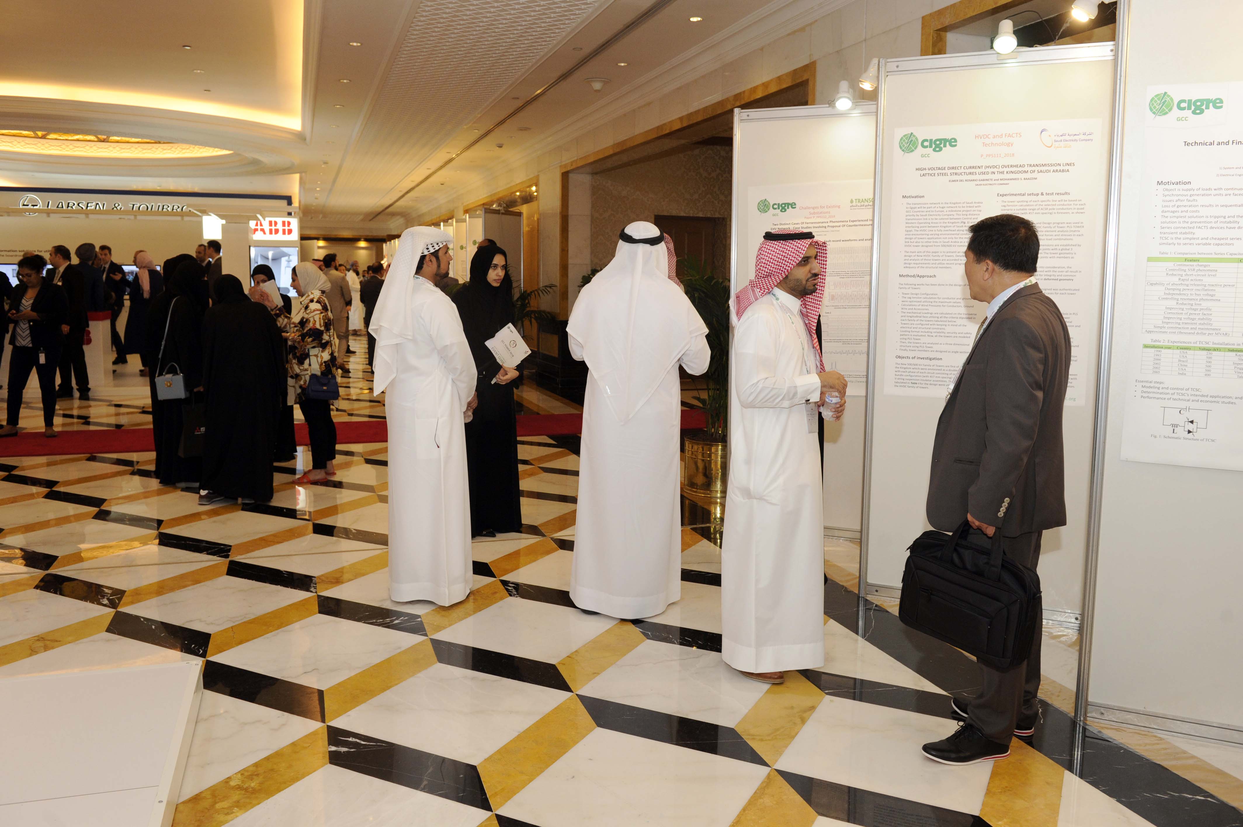 La conférence du Golfe sur l'électricité, Gulf Power Conference and Exhibition (GCC CIGRE).
