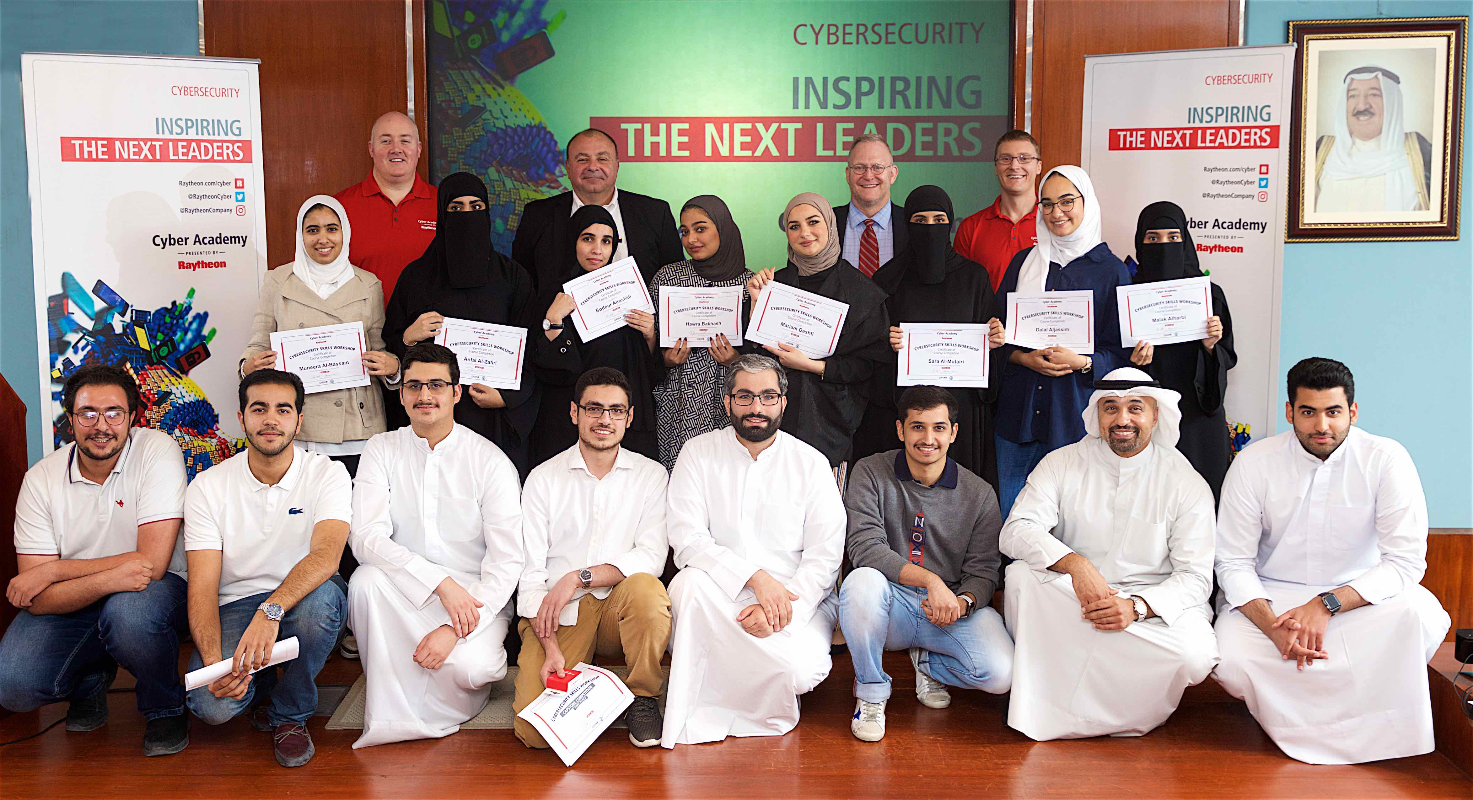 graduation ceremony for 18 students who underwent a one-week training program