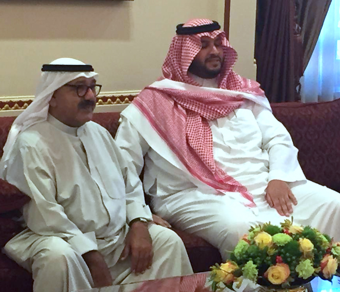 Kuwaiti First Deputy Prime Minister and Minister of Defense Sheikh Nasser Sabah Al-Ahmad Al-Sabah received Saudi Royal Court Advisor Prince Turki bin Mohammad bin Fahad