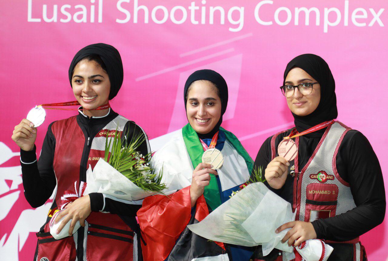 Al-Shammaa nabs women's gold, silver for Kuwait at pan-Arab shooting event
