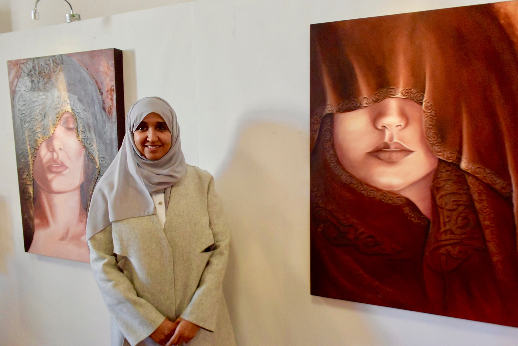 Artist Manal Al-Shuraian