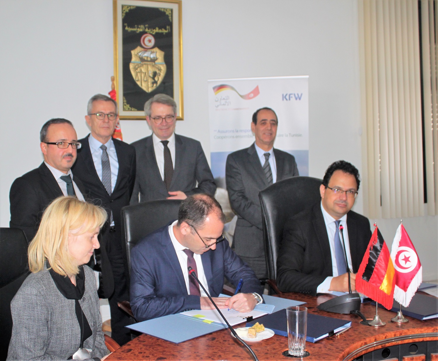 Tunisia and Germany sign the loan agreement to repair the water sector