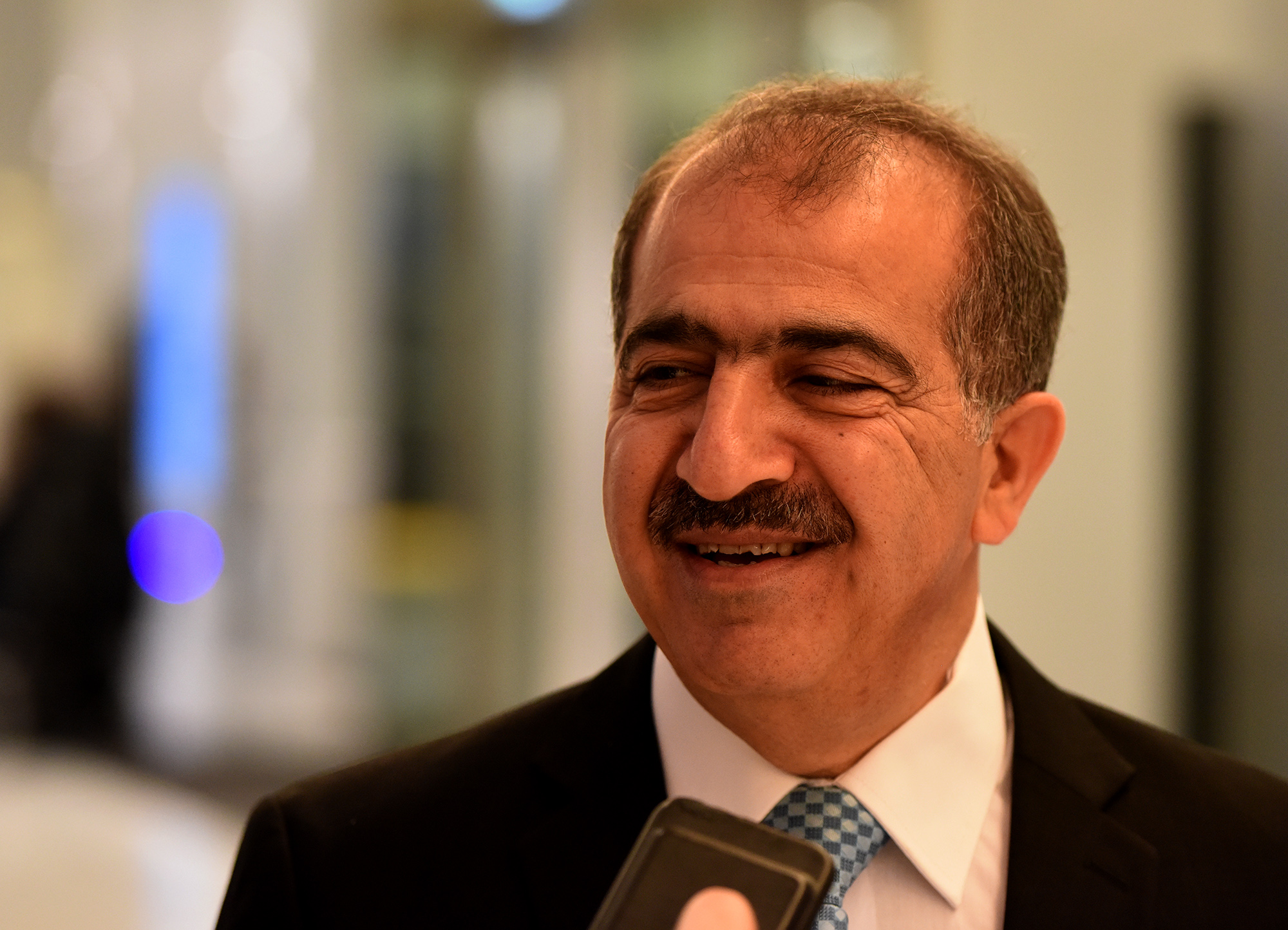 المدير العام لوكالة الأنباء الأردنية (بترا) الدكتور محمد العمري خلال تصريح لوكالة الأنباء الكويتية (كونا)