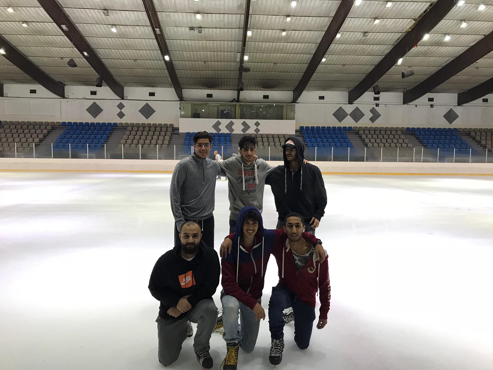 Member of the Kuwaiti speed skating team