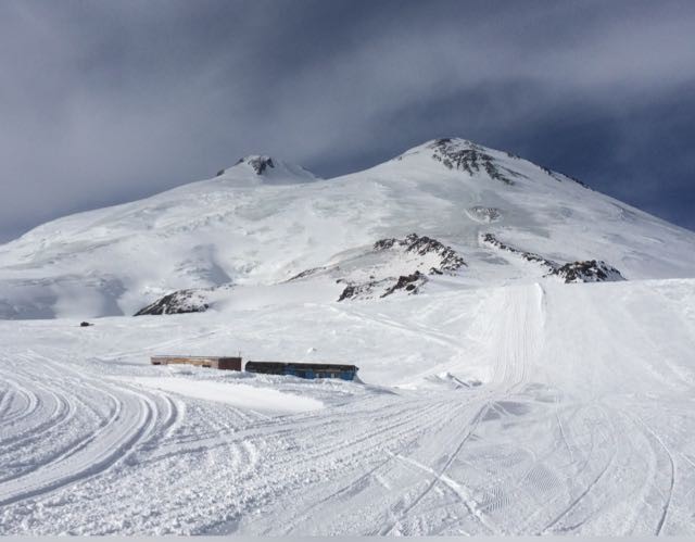 Elbrus Mountain in the Caucasus