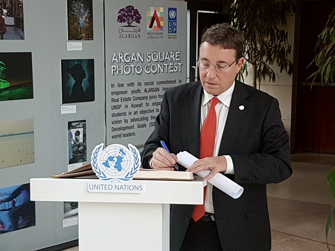 The United Nations Development Program's (UNDP) administrator Achim Steiner