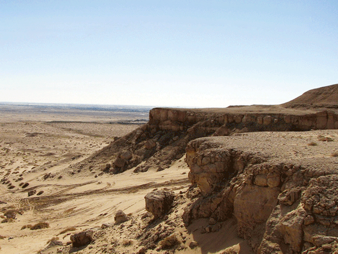 Al-Mutla area is known for its high altitude hills