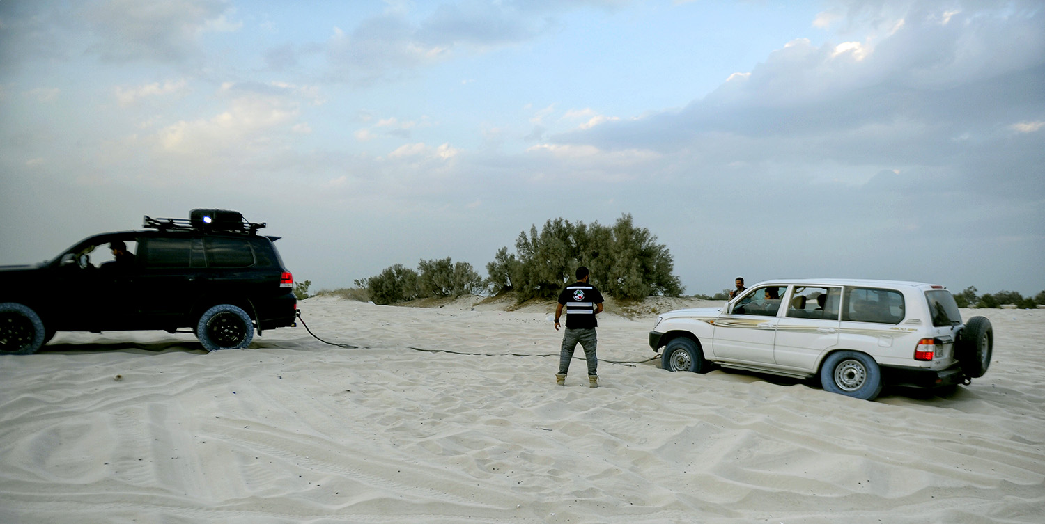 Kuwaiti voluntary rescue team "Sabah's Falcons" has been providing assistance to the civil defense