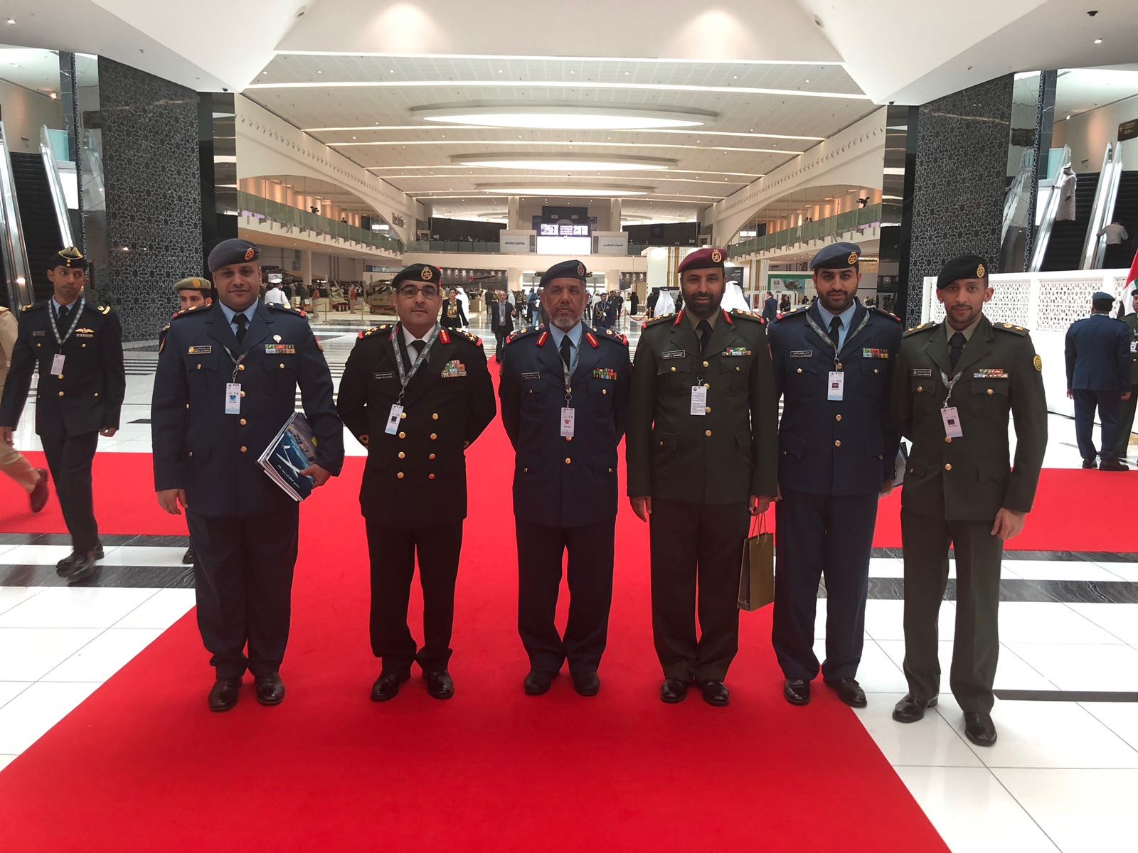 Head of the Kuwaiti Army's armament dept. Maj.-Gen. Staff Ahmad Al-Omairi leads the Kuwaiti delegation to the third edition of the (UMEX) and the (SIMTEX)