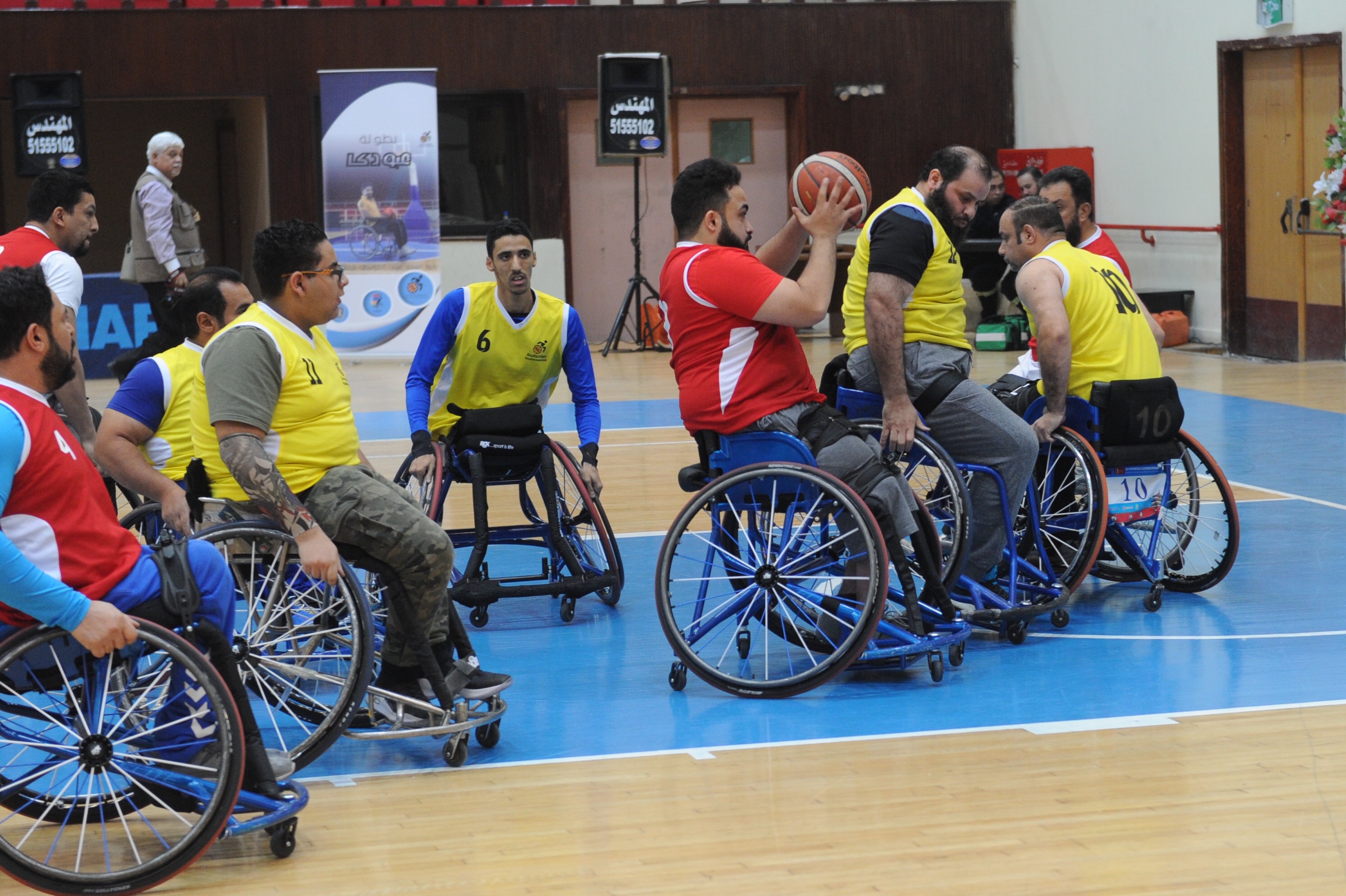 KUNA Kuwait disabled sport club concludes first wheelchair basketball