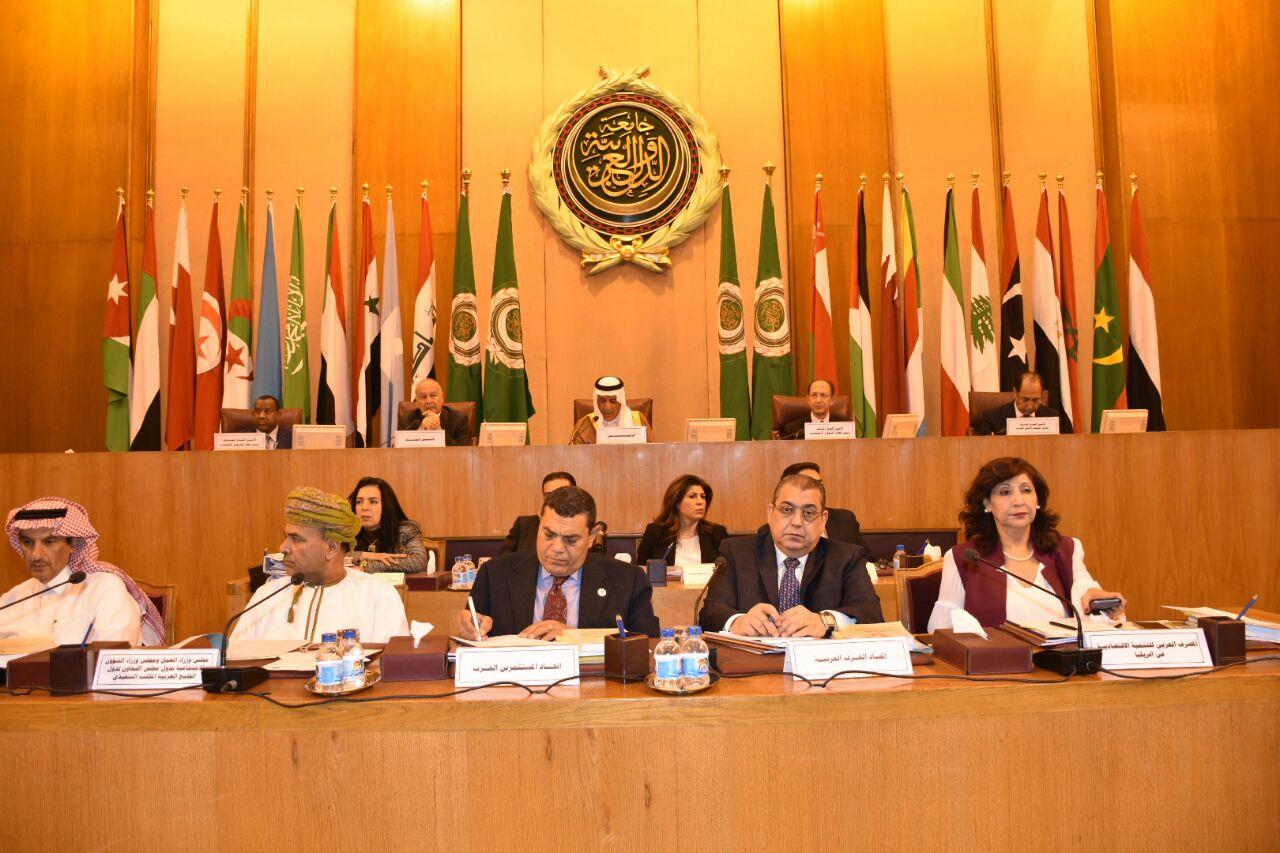 Arab League Secretary General Ahmad Abul-Gheit in the 101st ministerial regular session of the Arab Social and Economic Council