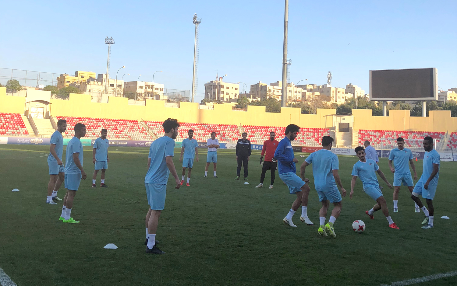 Kuwait national team training