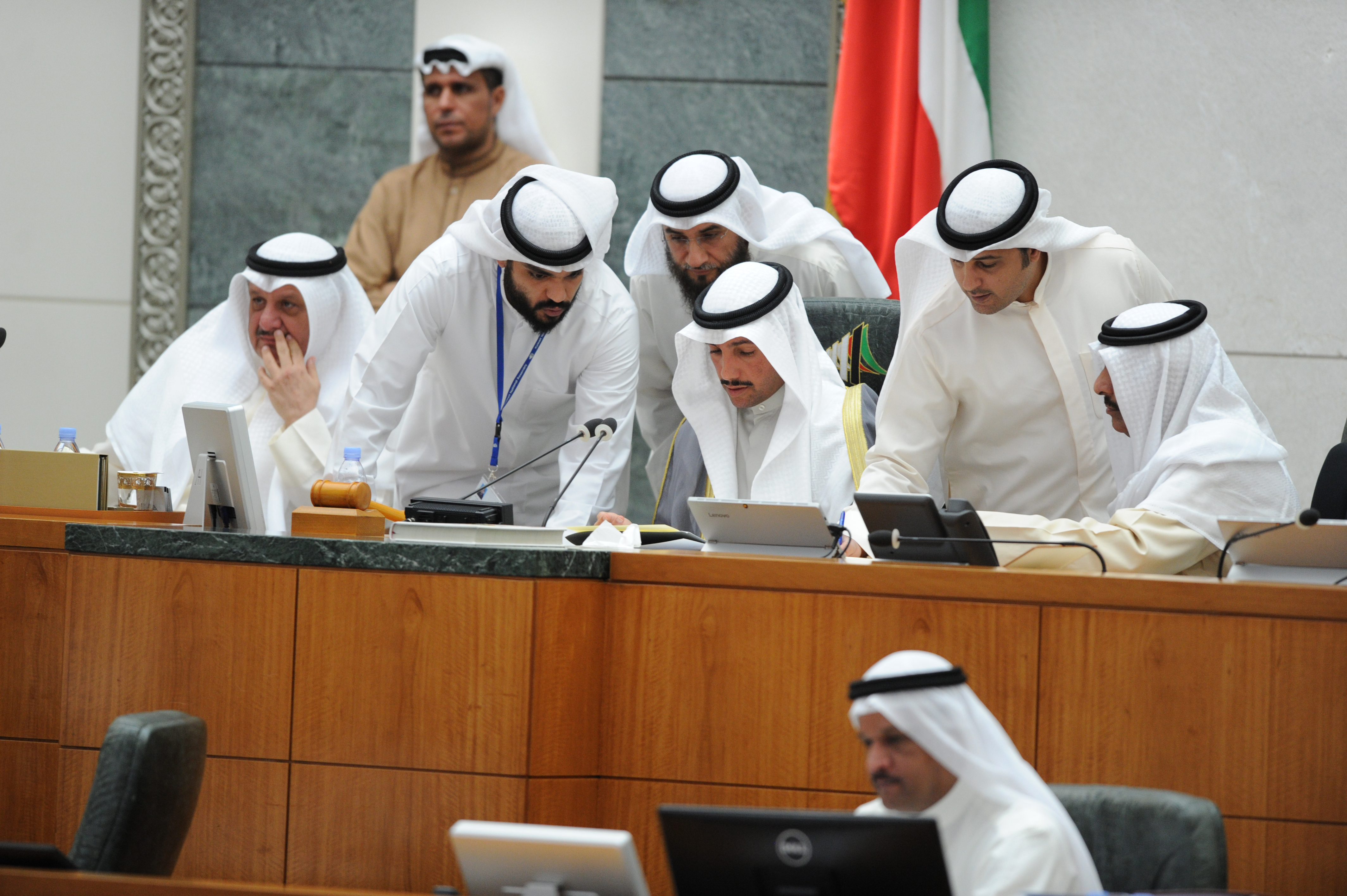 جانب من جلسة مجلس الأمة