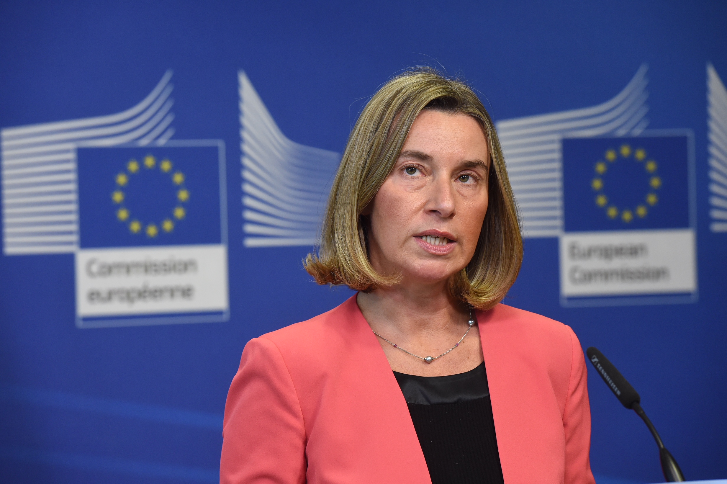 European Union High Representative for Foreign Affairs and Security Policy and Vice-President of the European Commission Federica Mogherini