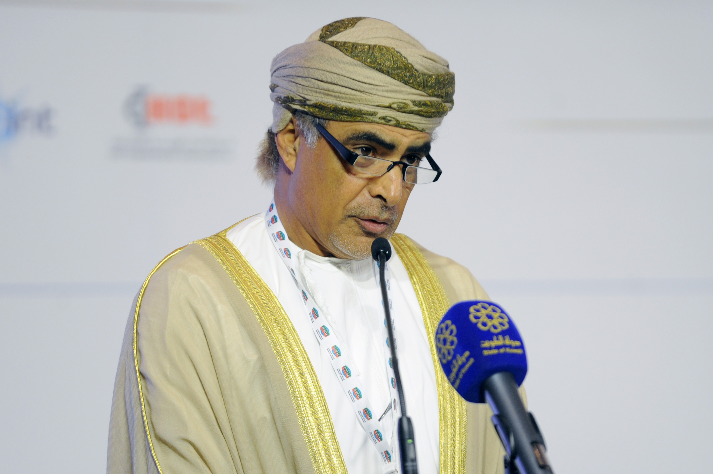 Oman's Minister of Oil and Gas Mohammed Al-Rumhi