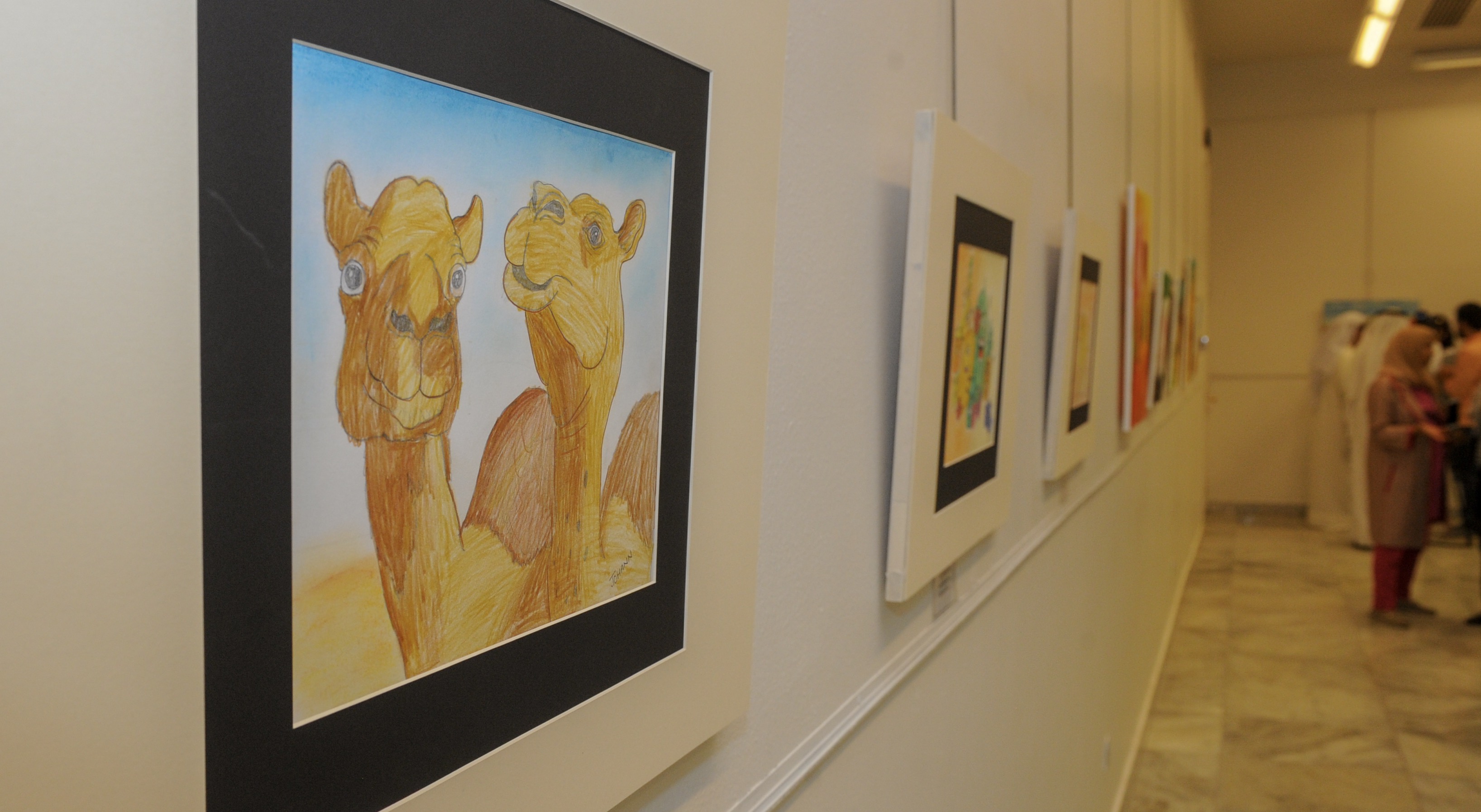Autistics in Kuwait showcase artistic creativity