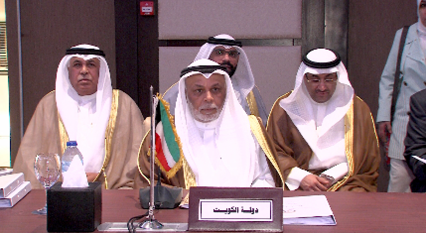 Kuwaiti judicial delegation presides by chief of the Kuwaiti Constitutional Court and Court of Cassation Yousef Al-Mutawaa in the Union of Arab Courts and Constitutional Courts meeting